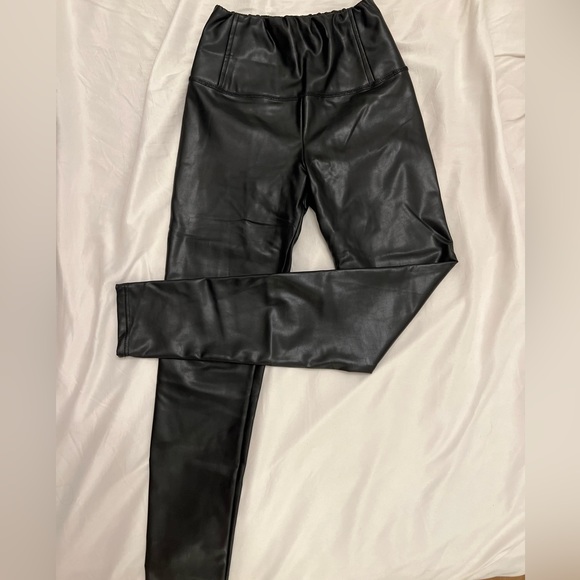 Leather Pants from Saks size M - Picture 2 of 3